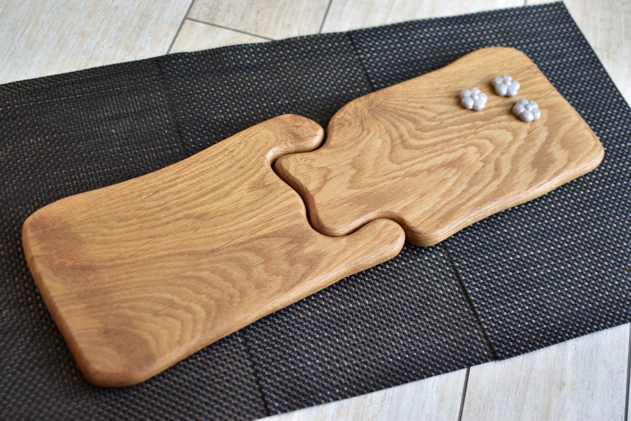 Servier- und Schneidbrettchen "Puzzle"