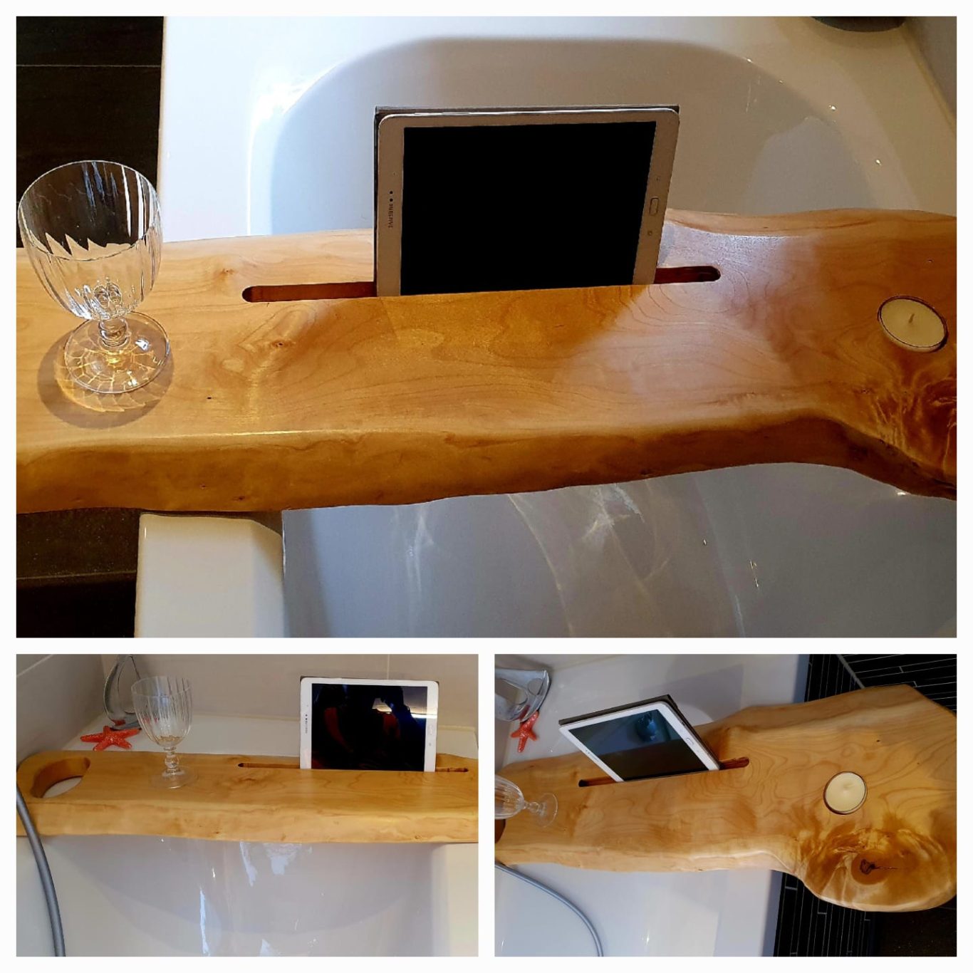 Relaxbrett Badewanne Eiche